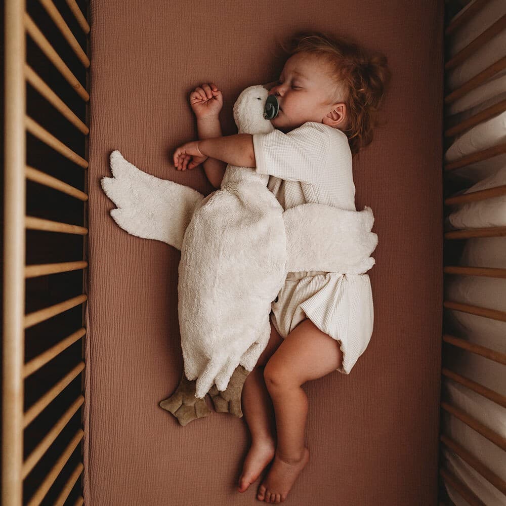 Cuddly Animal Goose Large | White — vista 2