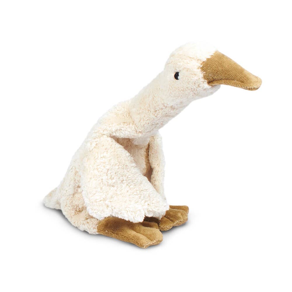 Cuddly Animal Goose Small | White