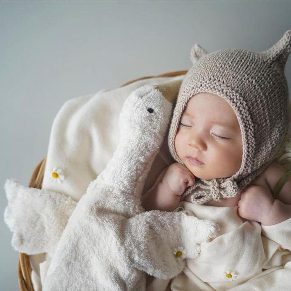Cuddly Animal Goose Small | White — vista 2