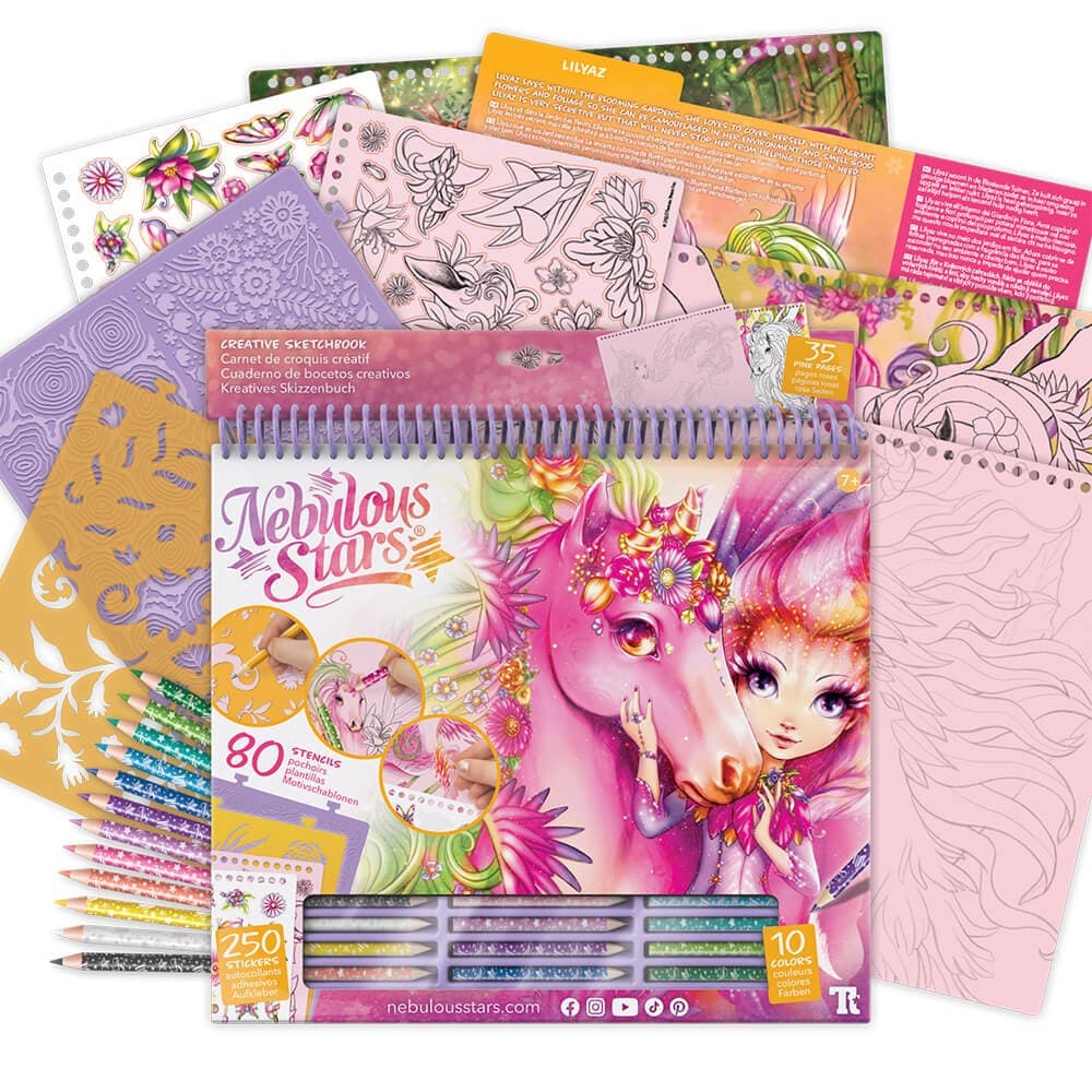 Creative Sketchbook Forest Lilyaz 6 Pcs — vista 2