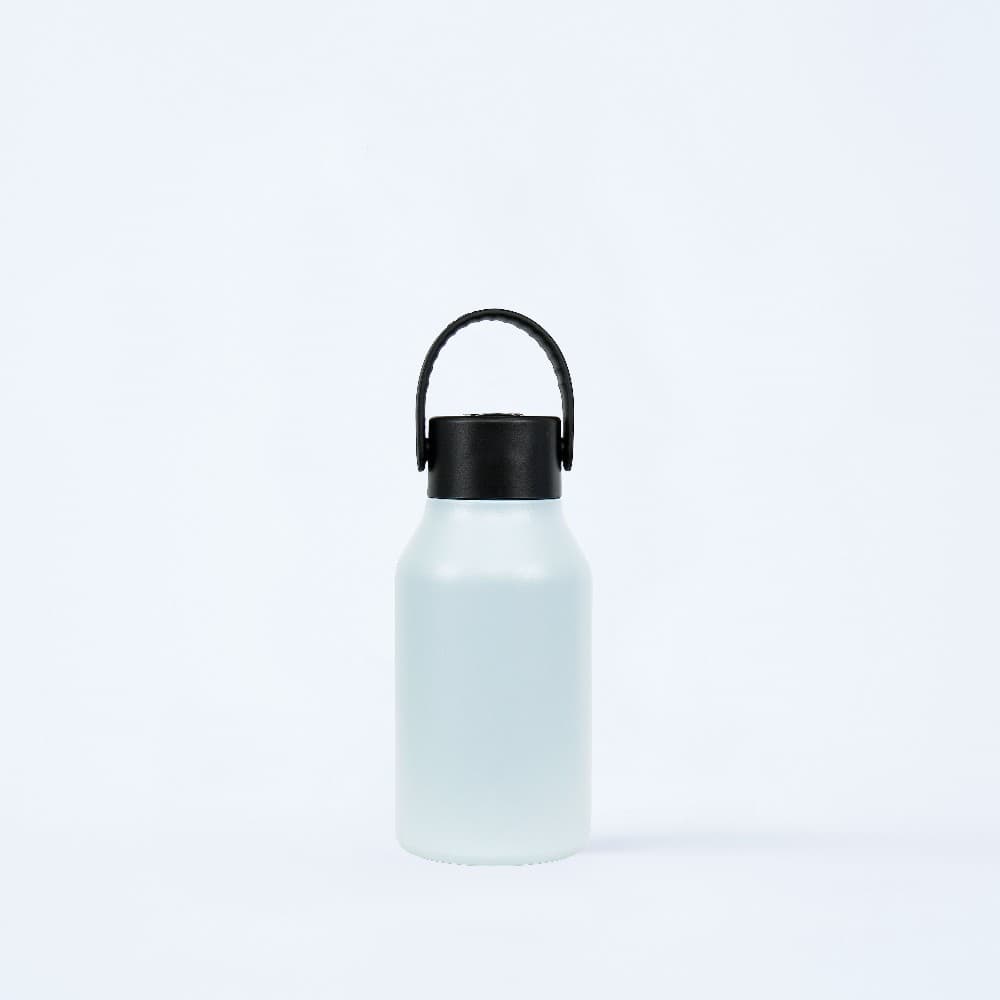 Botella Térmica Runbott Mii 350ml – Azul Céu Empoeirado com Tampa Sport — vista 2