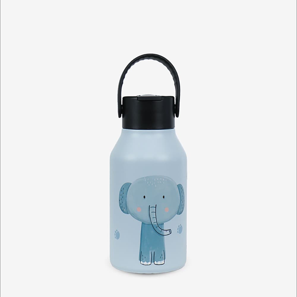 Garrafa Térmica Runbott Mii 350ml – Edição Marta Munté Elephant com Tampa Sport