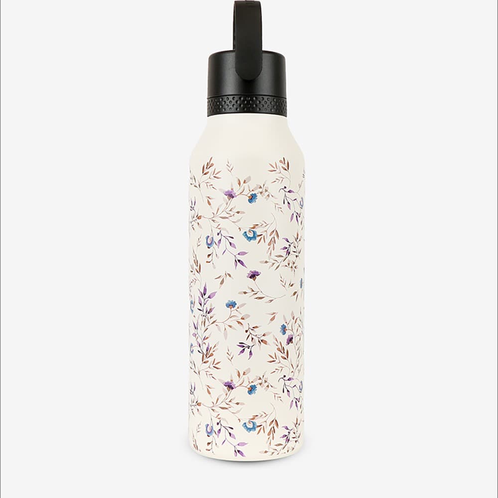 Garrafa Térmica Runbott Mii 600ml – Lulalila Design Flores Selvagens — vista 4