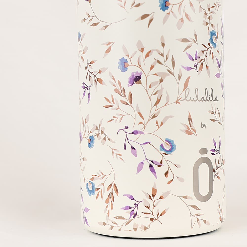 Garrafa Térmica Runbott Mii 600ml – Lulalila Design Flores Selvagens — vista 7