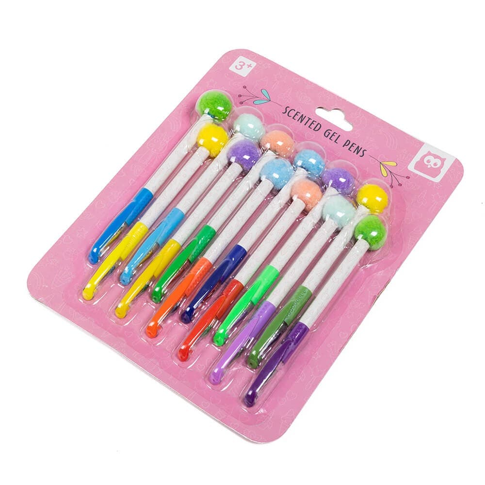 Conjunto de 12 Esferográficas de Tinta de Gel
