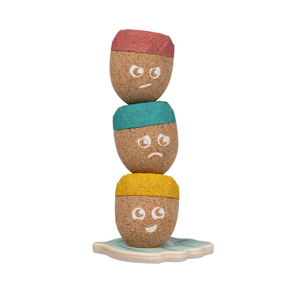 Brinquedo Empilhável de Cortiça