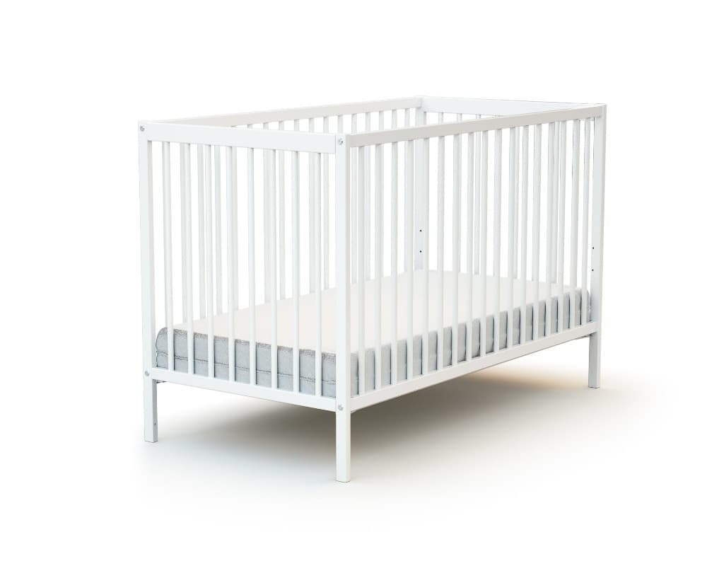 Cuna de Madera de 60 X 120 Blanco — vista 2