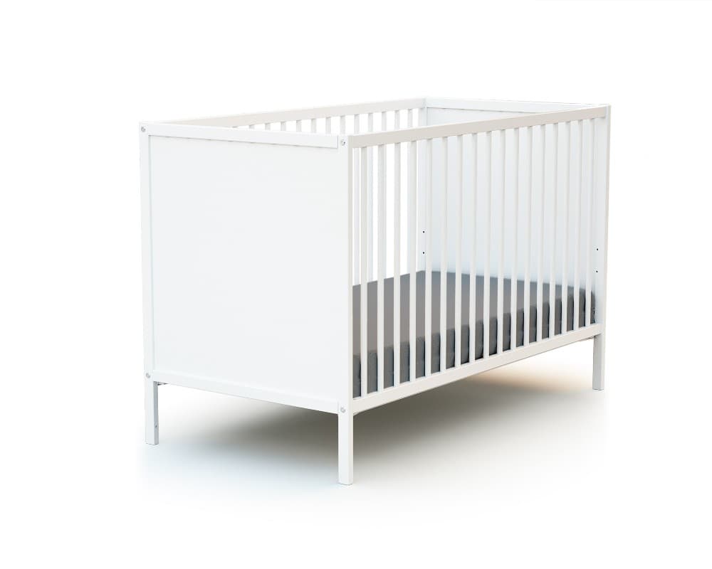Cuna Con Paneles Blanco