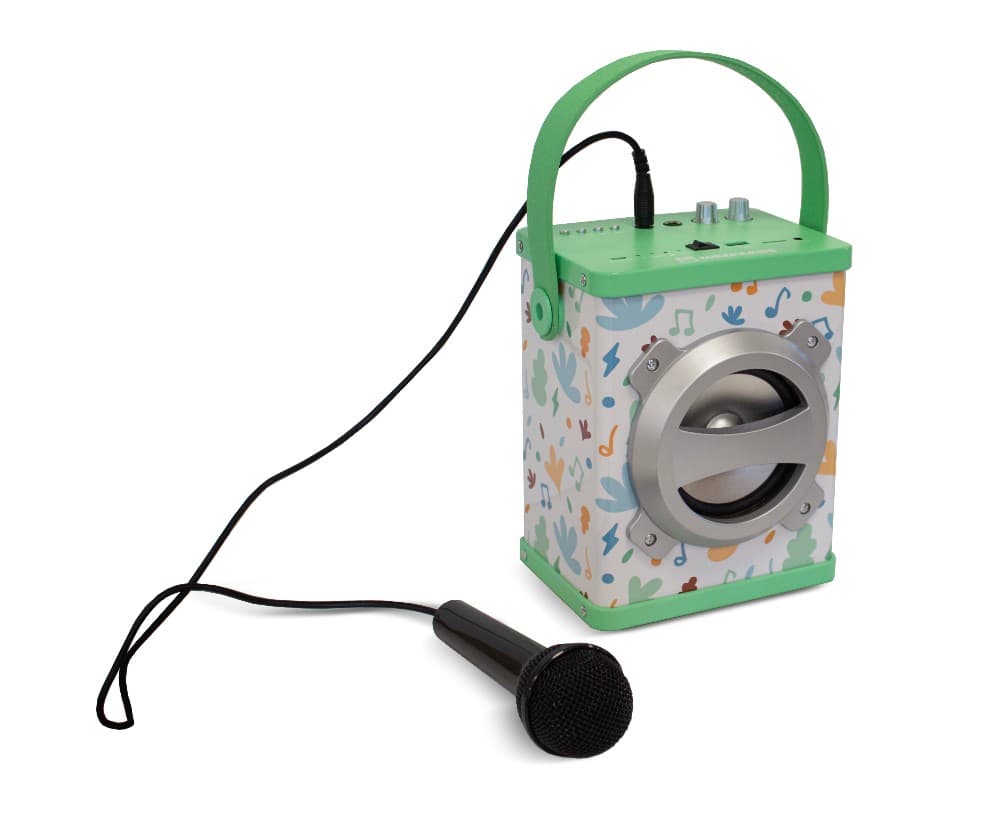 Karaokê Portátil com Bluetooth