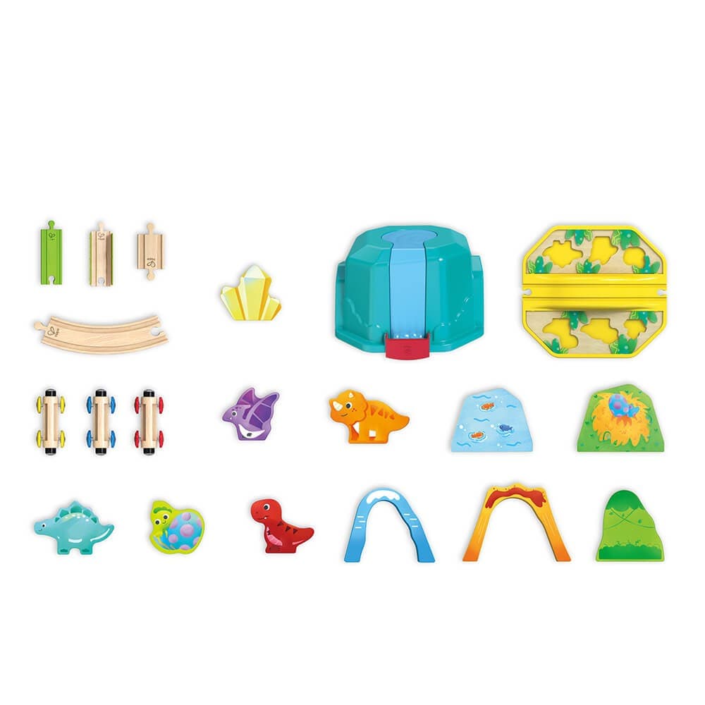 Conjunto de Jogo Trem de Dinossauros com Cubo — vista 5