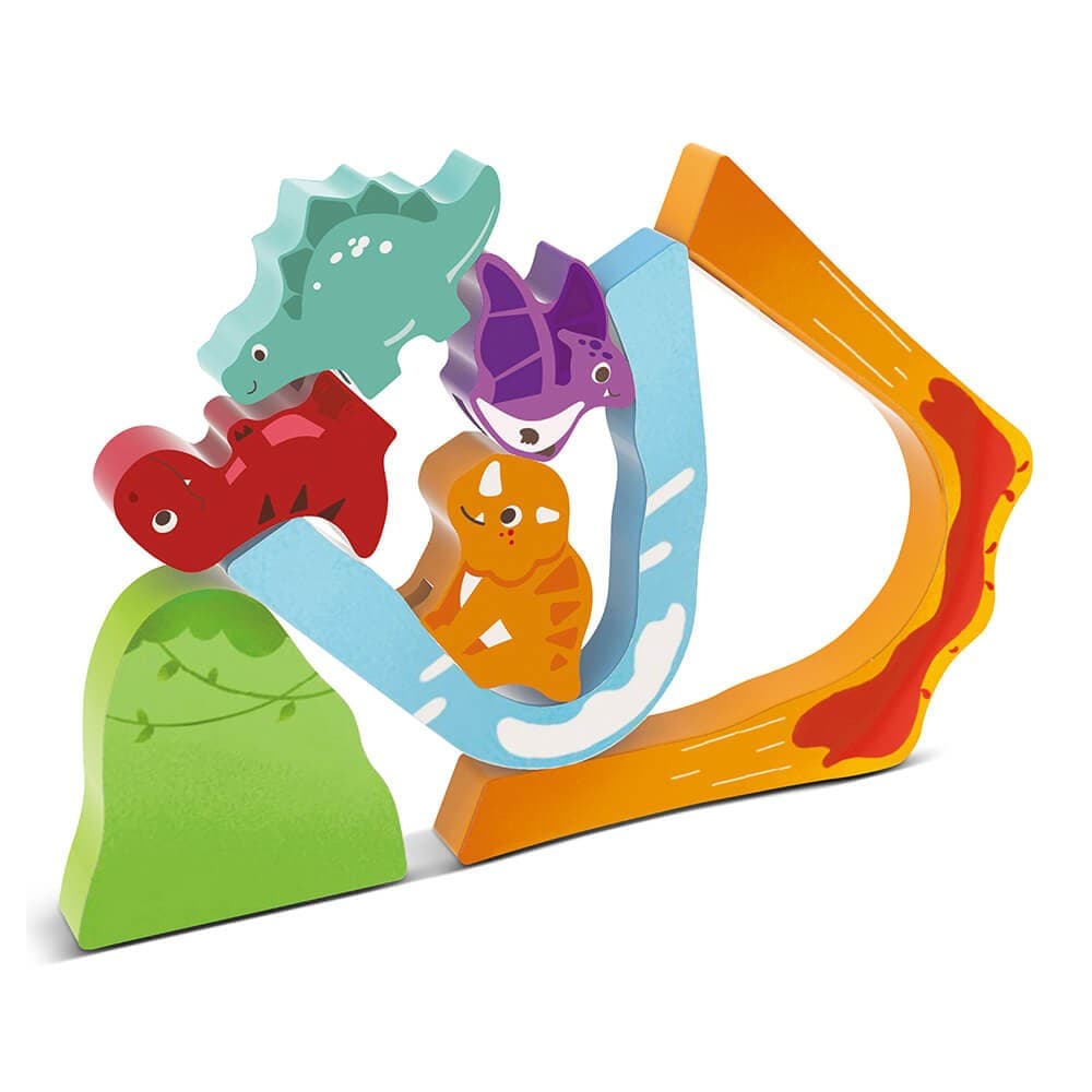 Conjunto de Jogo Trem de Dinossauros com Cubo — vista 6