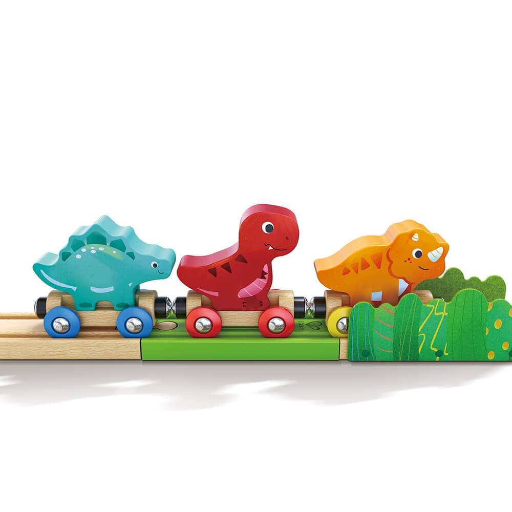 Conjunto de Jogo Trem de Dinossauros com Cubo — vista 9
