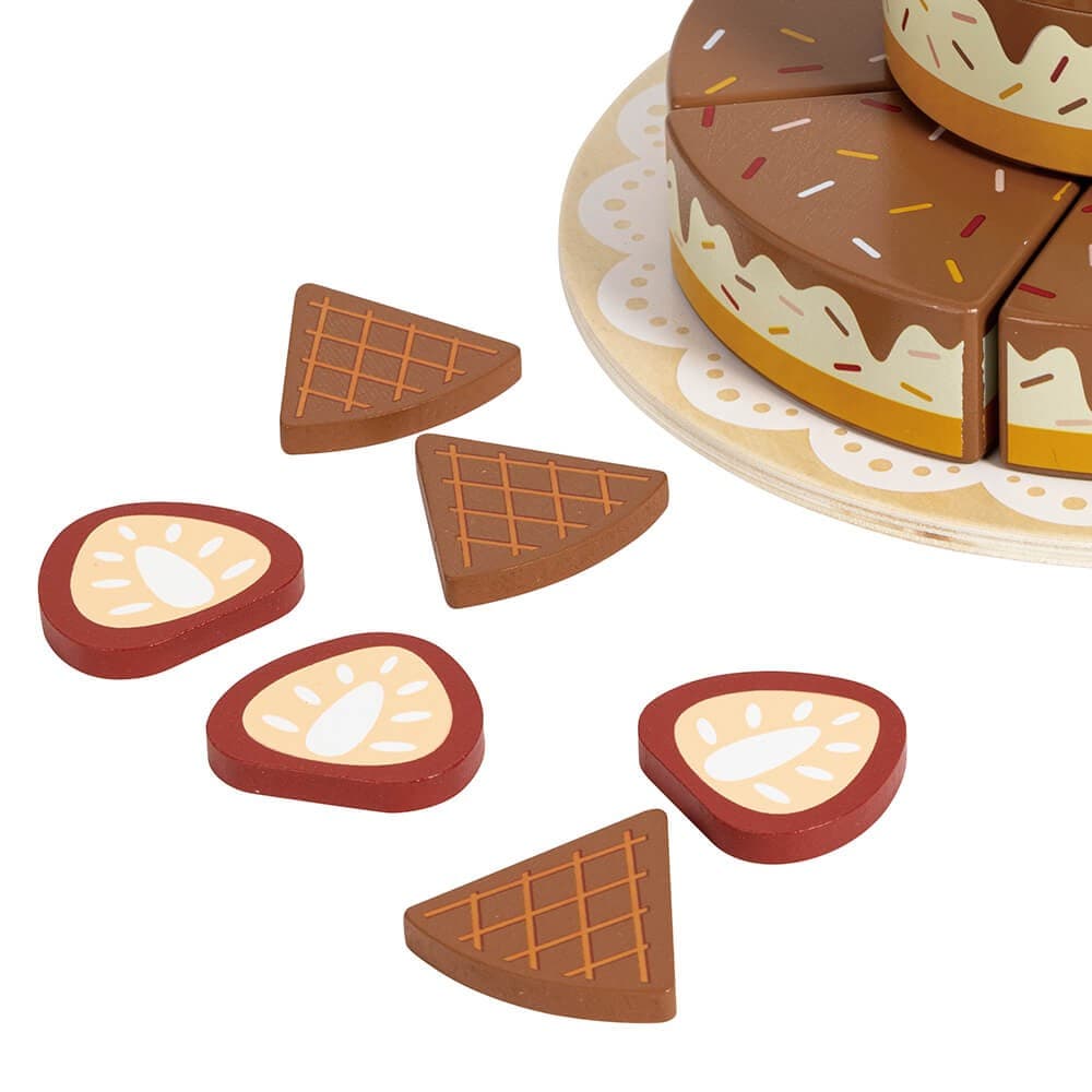 Bolo de Aniversário Interativo de Madeira — vista 5