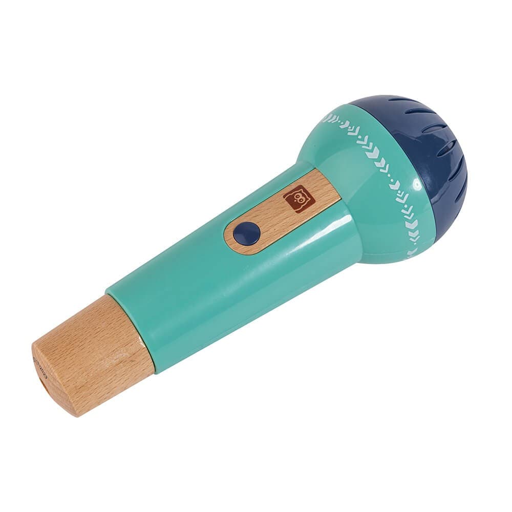 Microfone de Brincar Sem Pilhas com Efeito Eco