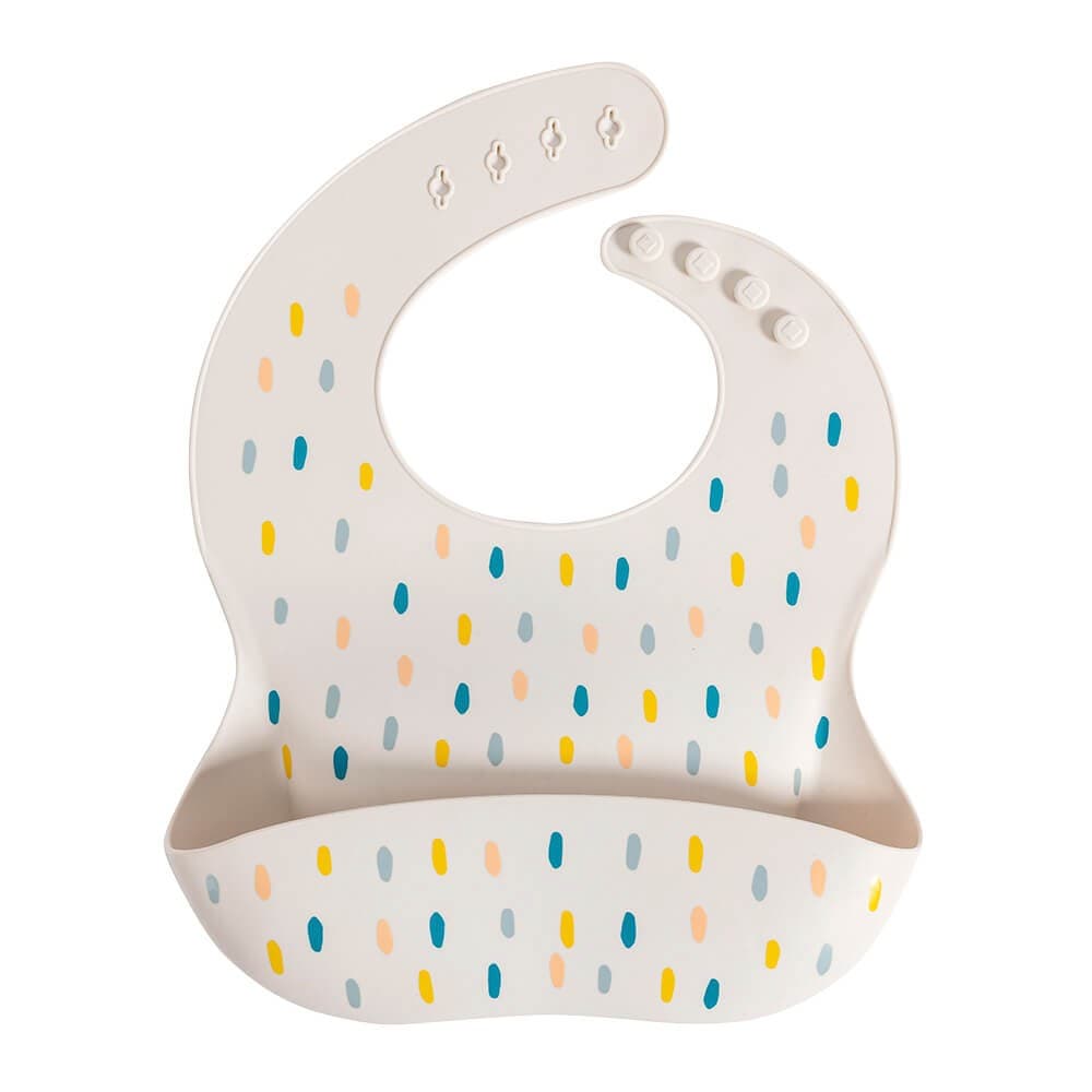 Babetes de Silicone para Bebés com Bolsos — vista 3