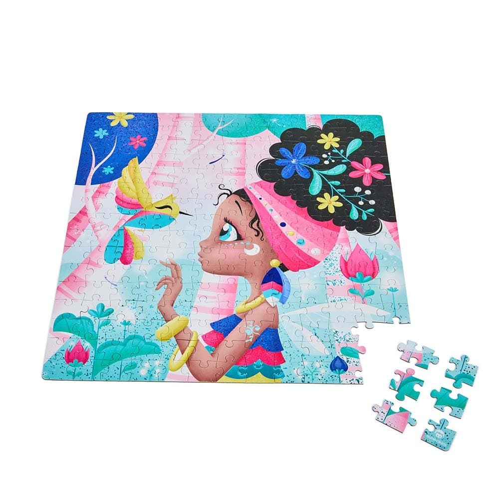 208 Peças de Puzzles de Fadas Místicas Brilhantes — vista 2
