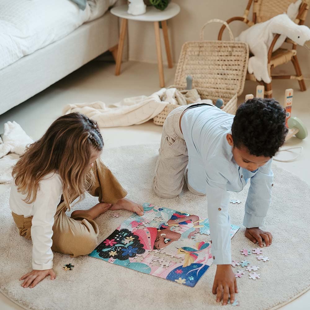208 Peças de Puzzles de Fadas Místicas Brilhantes — vista 3