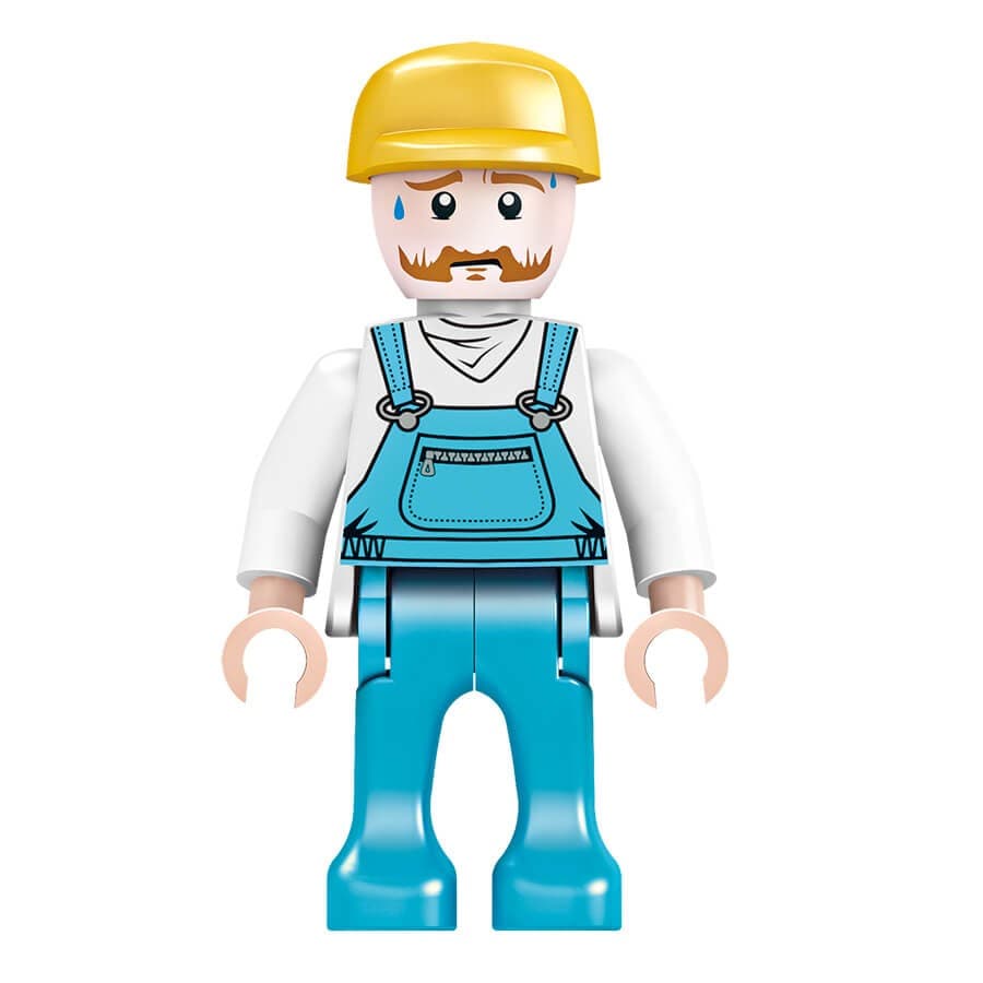 Blocos de Construção de Um Camião dos Bombeiros – 328 Peças — vista 6