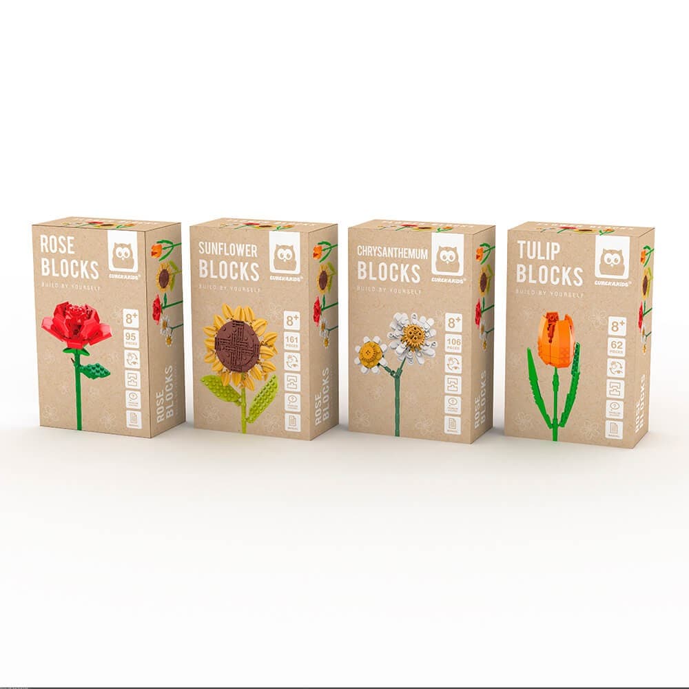 Blocos de Construção Flores Clássicas ? Crisântemo de 95 Peças — vista 4