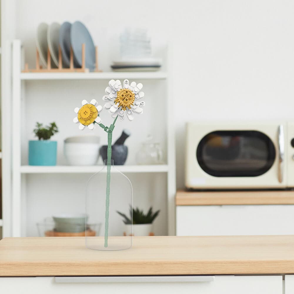 Blocos de Construção Flores Clássicas ? Crisântemo de 95 Peças — vista 5
