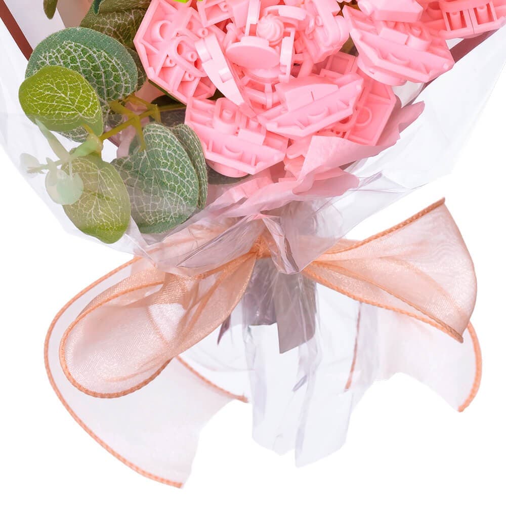 Blocos de Construção Ramo de Flores Rosas ? 275 Peças — vista 4