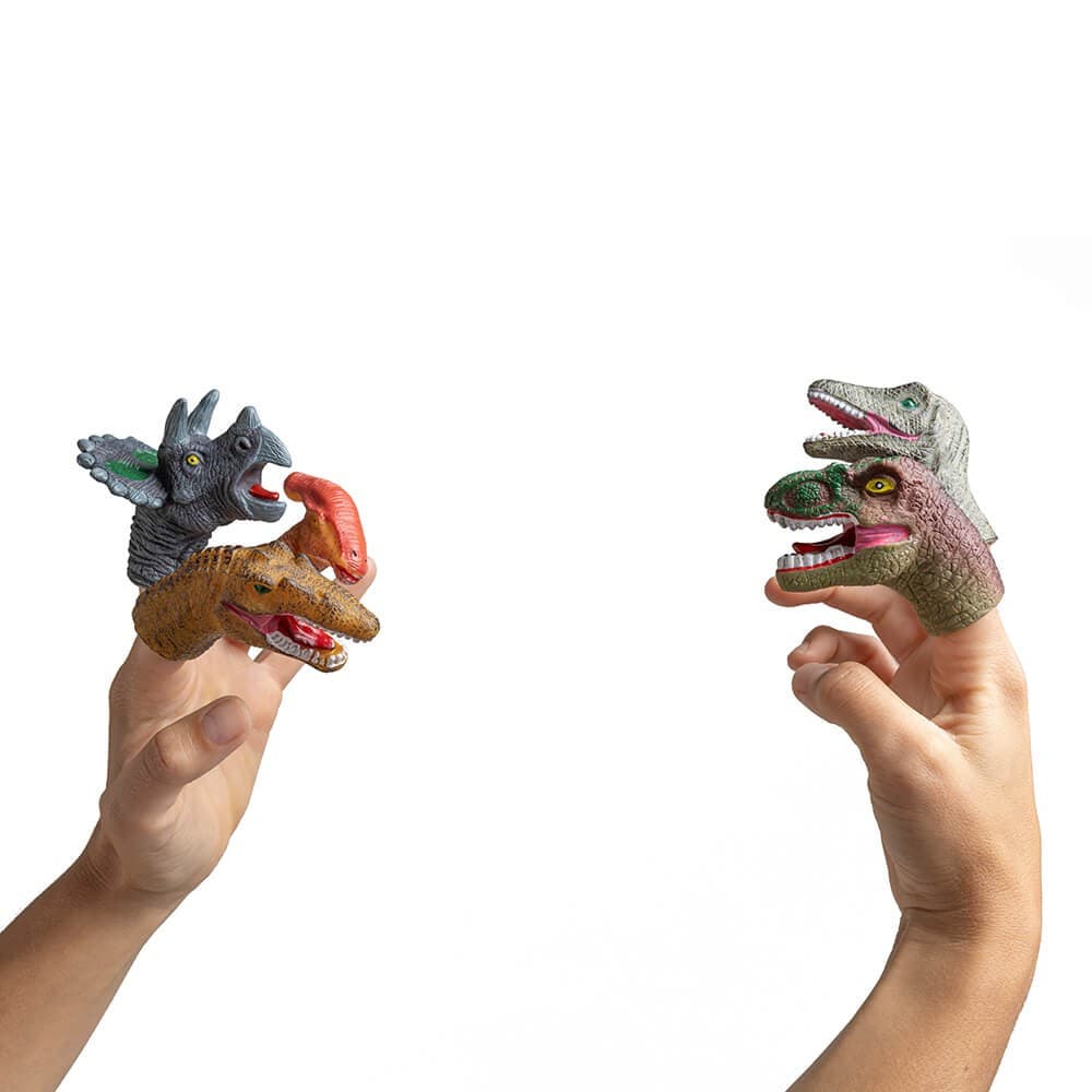 5 Fantoches de Dinossauros para Mãos Infantis — vista 2