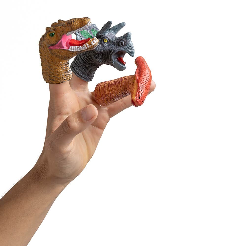 5 Fantoches de Dinossauros para Mãos Infantis — vista 4