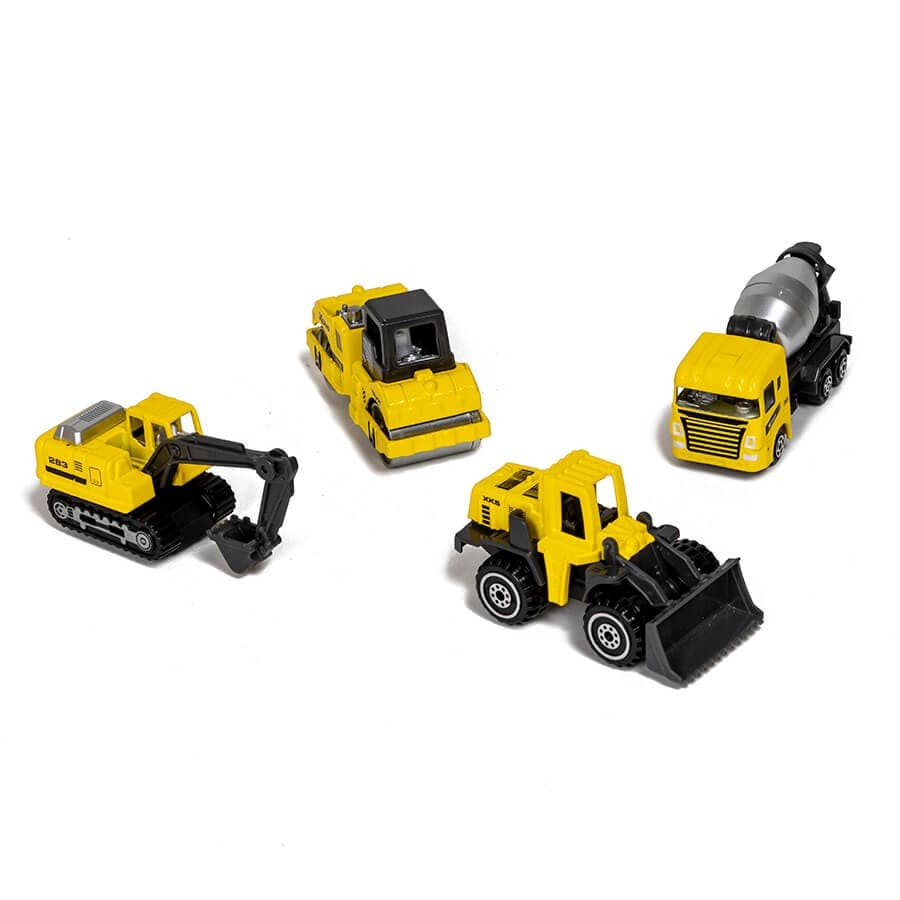 Sortido de Camiões de Construção Metal Trucks 6 Unidades — vista 3