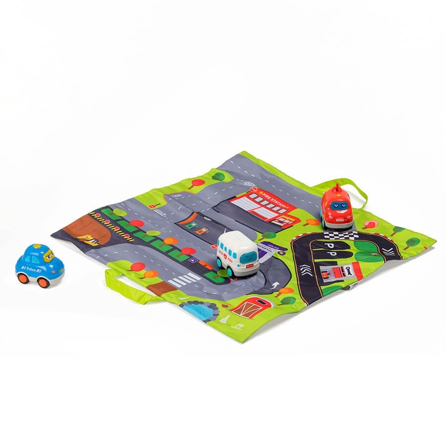 Tapete de Jogo com 3 Carros — vista 4