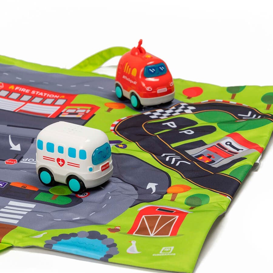Tapete de Jogo com 3 Carros — vista 6