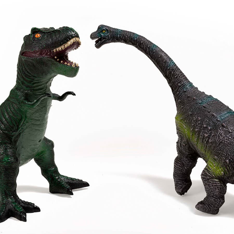 Dinossauro Gigante T-rex em Pvc Macio — vista 8