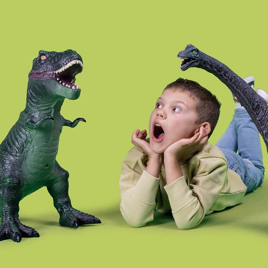 Dinossauro Gigante T-rex em Pvc Macio — vista 9