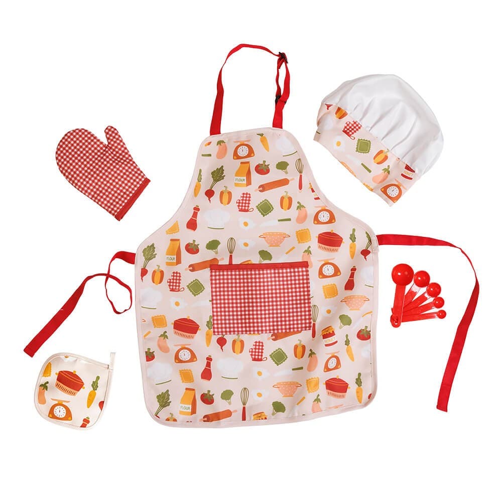 Jaleca de Chef com Acessórios de Cozinha para Crianças