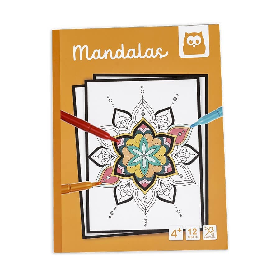 Caderno para Colorir Mandalas Clássicos