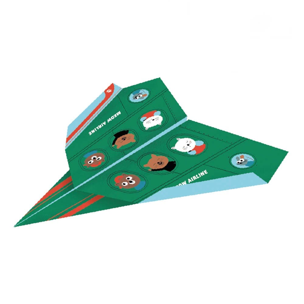Origami Fácil para Crianças, Passo a Passo – Aeroplanes — vista 6