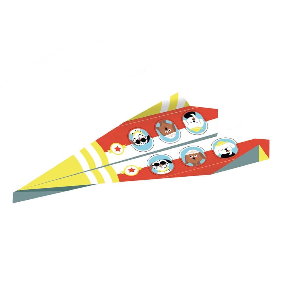 Origami Fácil para Crianças, Passo a Passo – Aeroplanes — vista 3