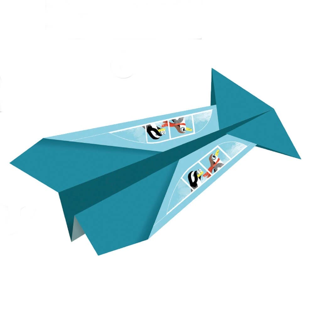 Origami Fácil para Crianças, Passo a Passo – Aeroplanes — vista 2