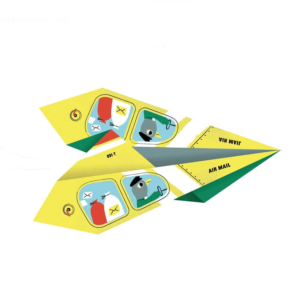 Origami Fácil para Crianças, Passo a Passo – Aeroplanes — vista 4