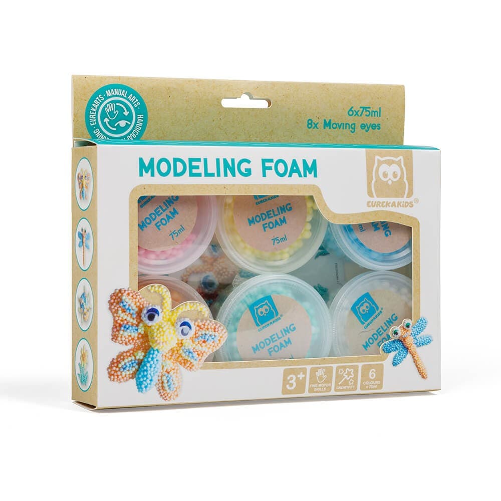 Espuma de Modelação 6 Cores