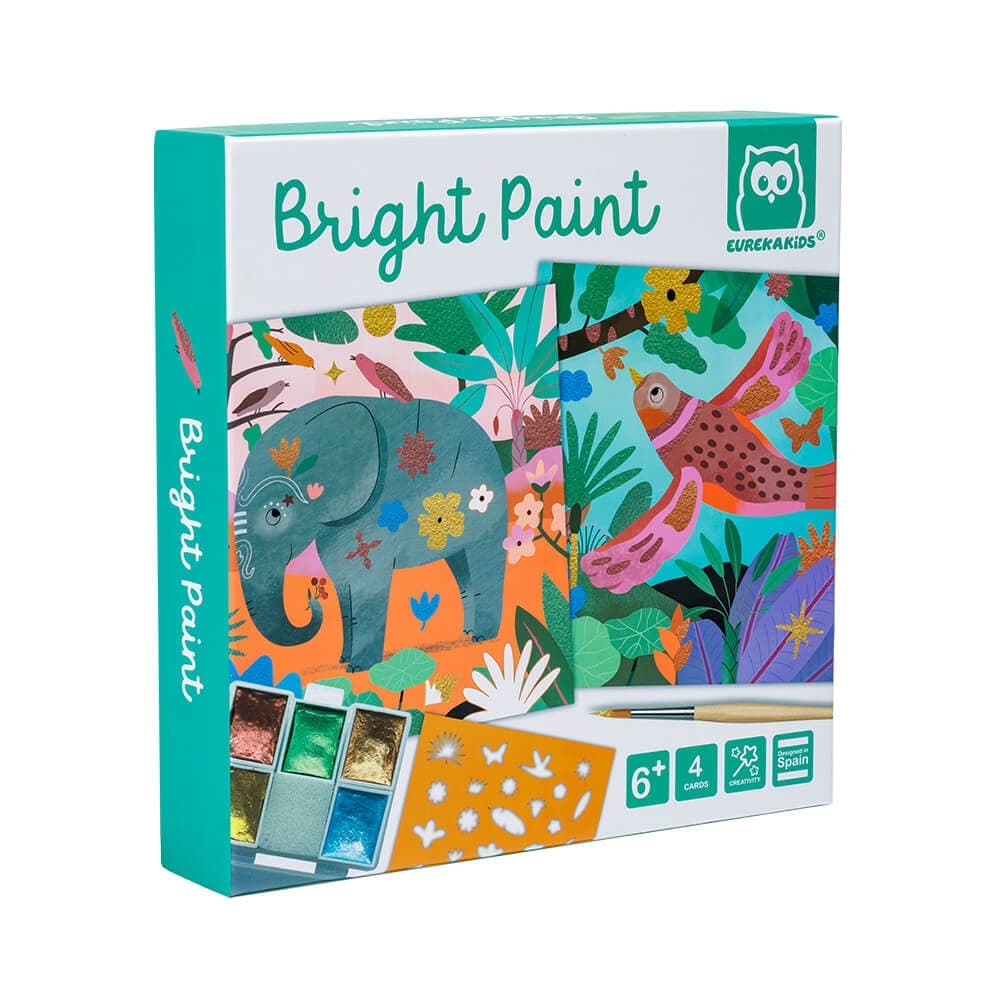 Folhas para Pintar e Decorar com Tinta Perolizada – Bright Paint