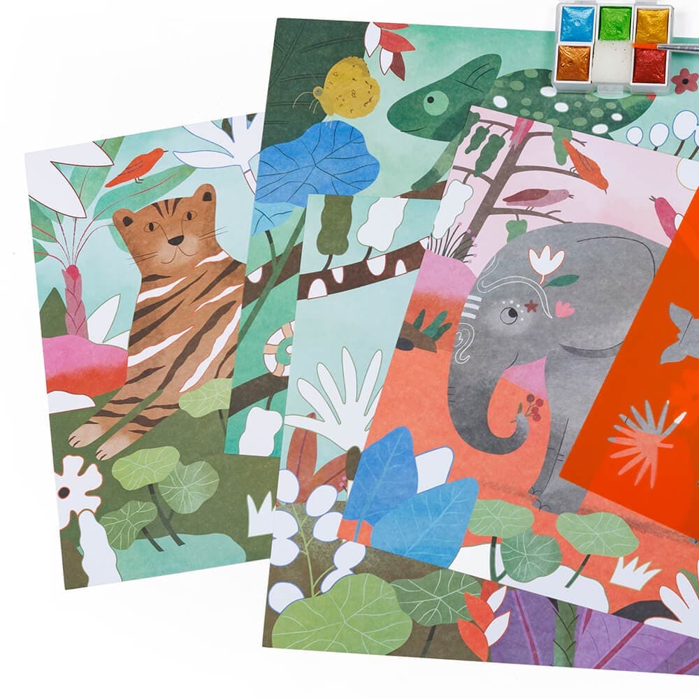 Folhas para Pintar e Decorar com Tinta Perolizada – Bright Paint — vista 3