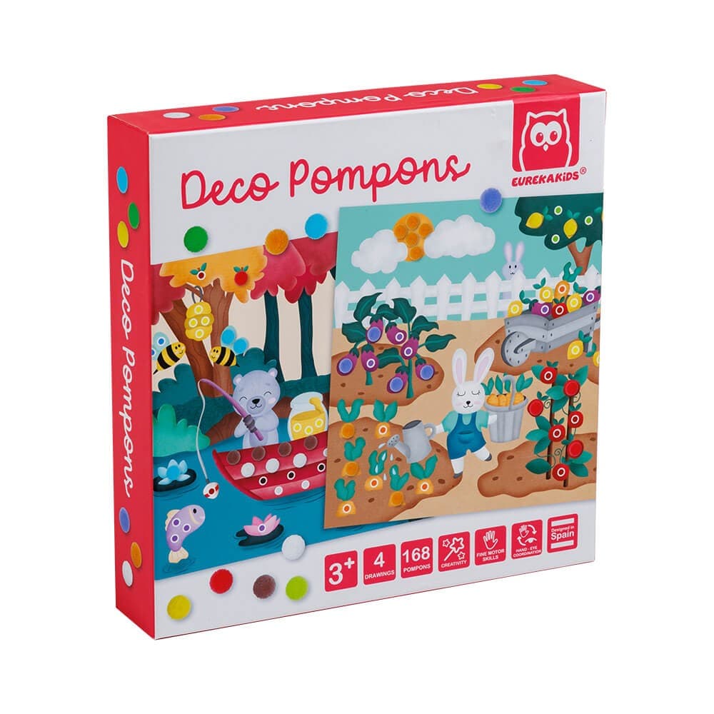 Folhas Criativas para Decorar com Pompons – Deco Pompons