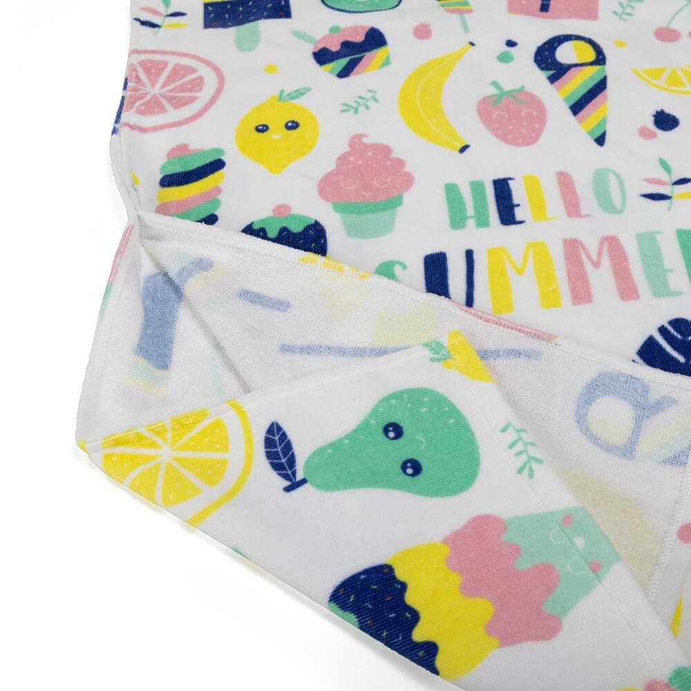 Poncho Toalha para Crianças Ideal para Piscina e Praia — vista 4