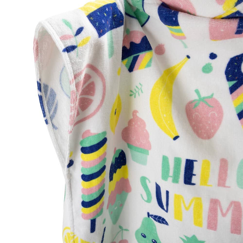 Poncho Toalha para Crianças Ideal para Piscina e Praia — vista 5