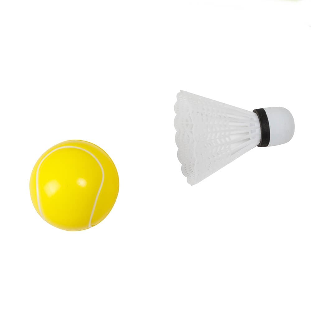 Raquetes de Badminton em Tecido com Duas Bolas — vista 3
