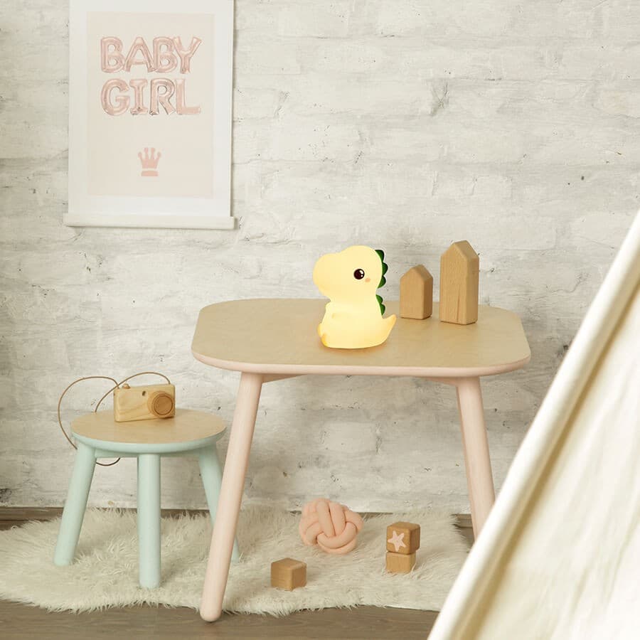 Candeeiro Infantil Decorativo de Silicone Dinossauro — vista 2