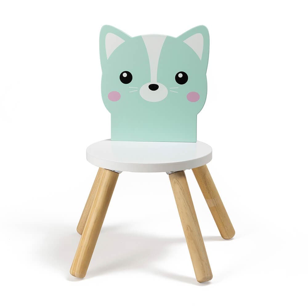 Cadeira Infantil de Madeira Gatinho Kirumy®