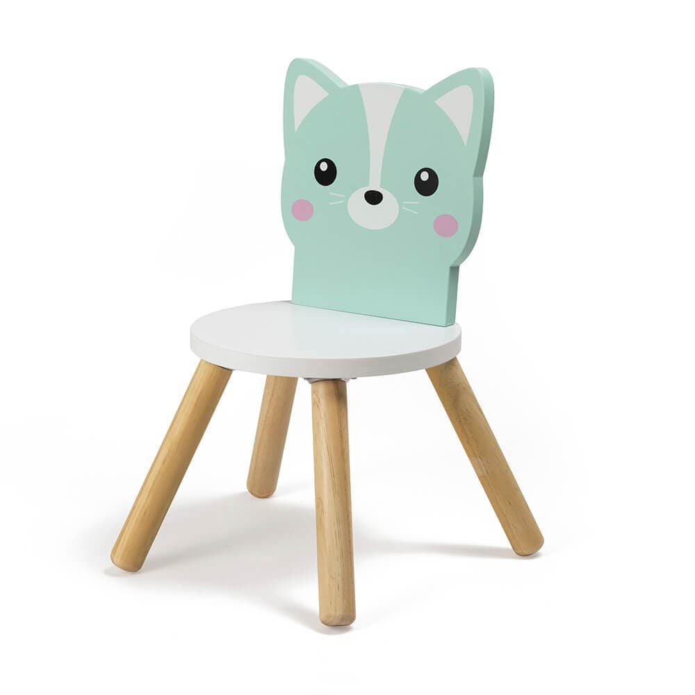 Cadeira Infantil de Madeira Gatinho Kirumy® — vista 2