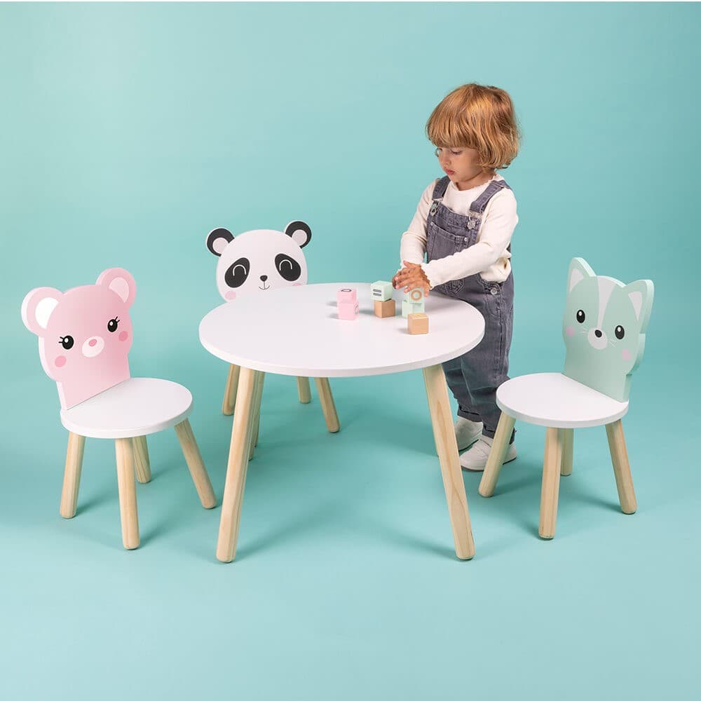 Cadeira Infantil de Madeira Gatinho Kirumy® — vista 5