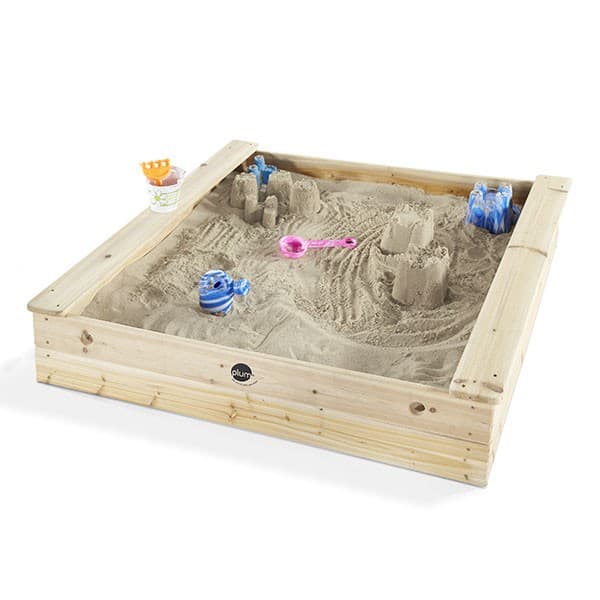 Caixa de Areia Madeira Quadrado 119cm
